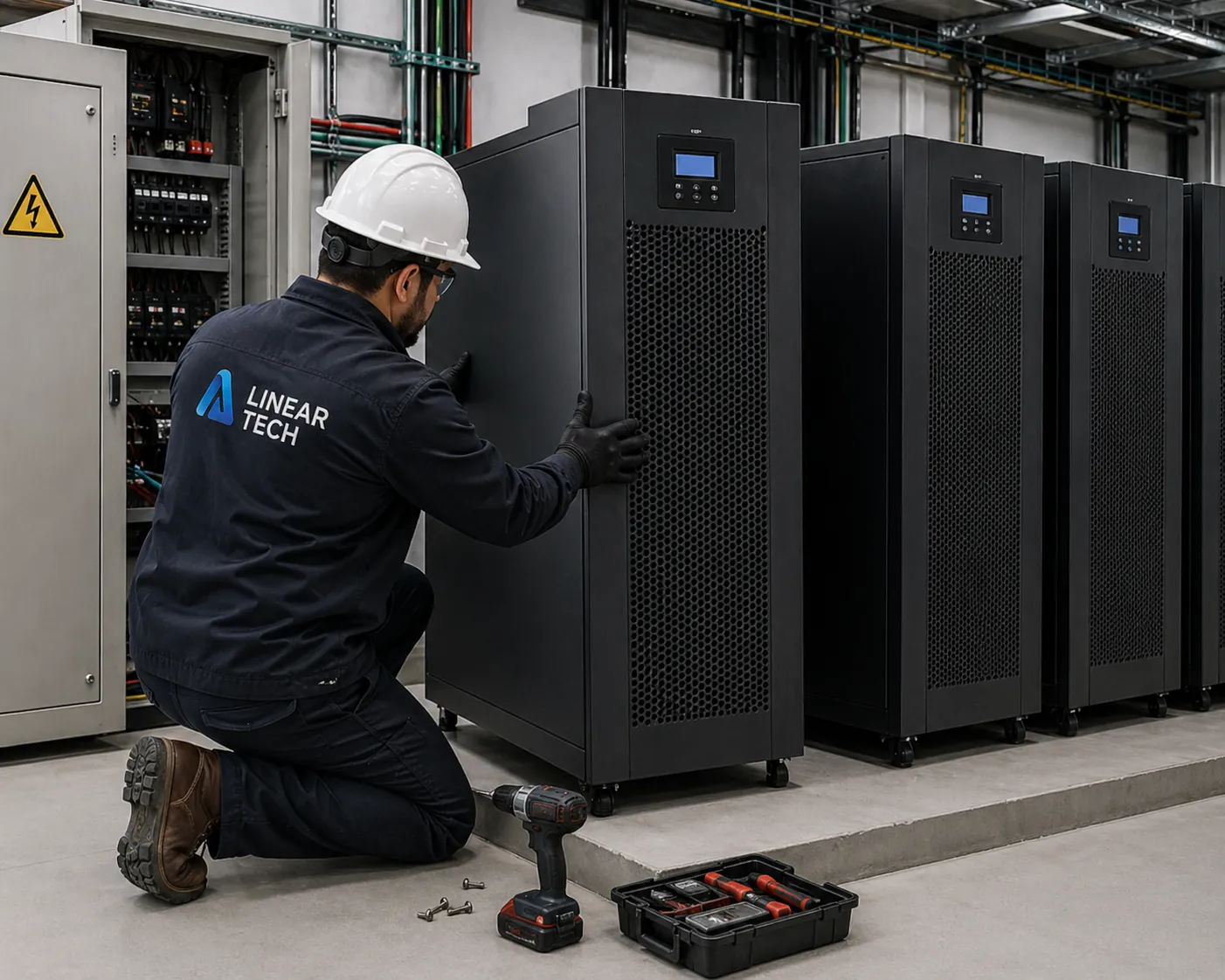 Instalación de UPS y protección eléctrica para áreas críticas