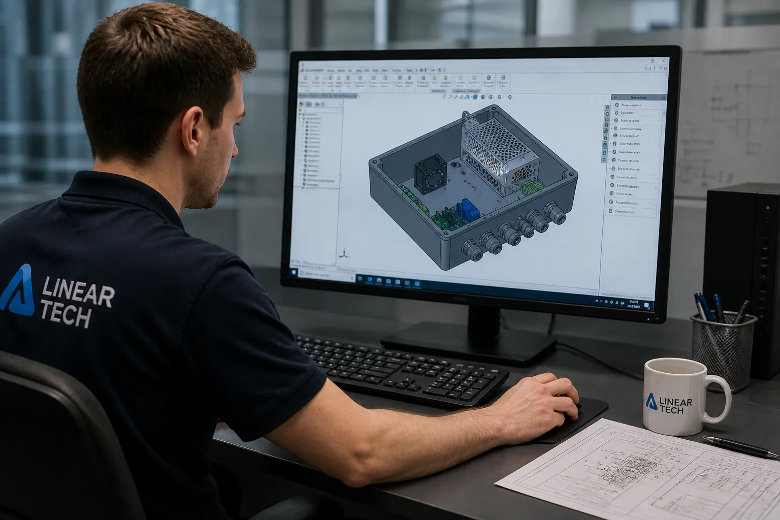 Diseño CAD para soluciones custom y componentes técnicos
