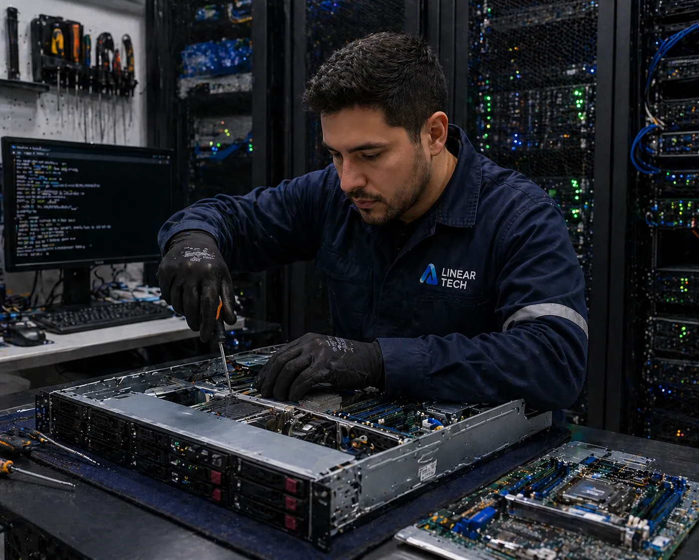 Servidor custom de última generación para infraestructura crítica